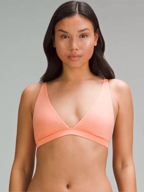 Lululemon NWT 🍊 Nulu Triangle Bralette sz 10